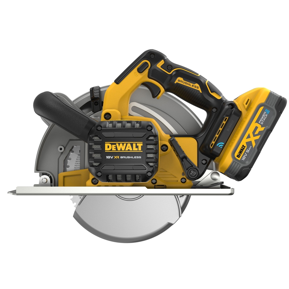 Scie circulaire métal 184 mm XR 18V 5Ah Li-ion Brushless - POWERSTACK - DCS383H2-QW - DEWALT
