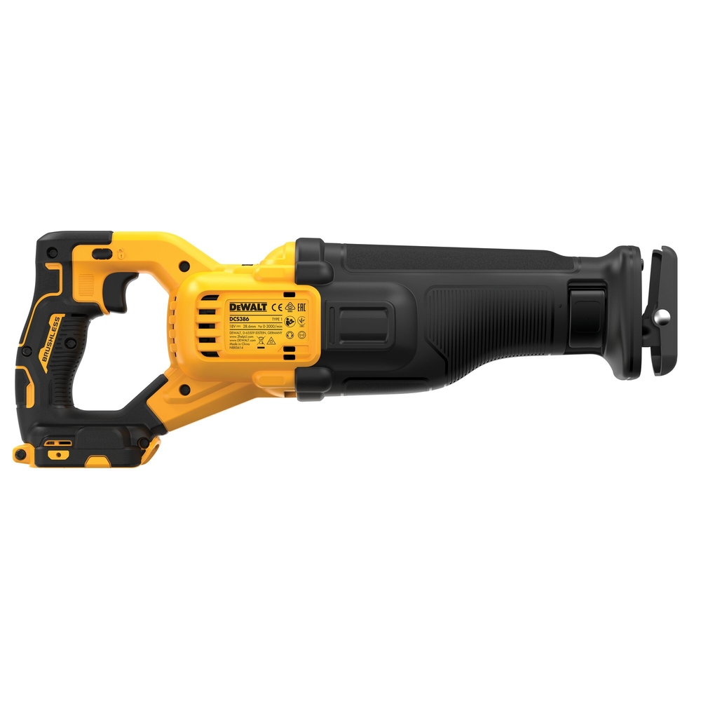Scie sabre XR 18V ADVANTAGE Brushless - sans batterie ni chargeur, coffret TSTAK - DCS386NT-XJ - DEWALT