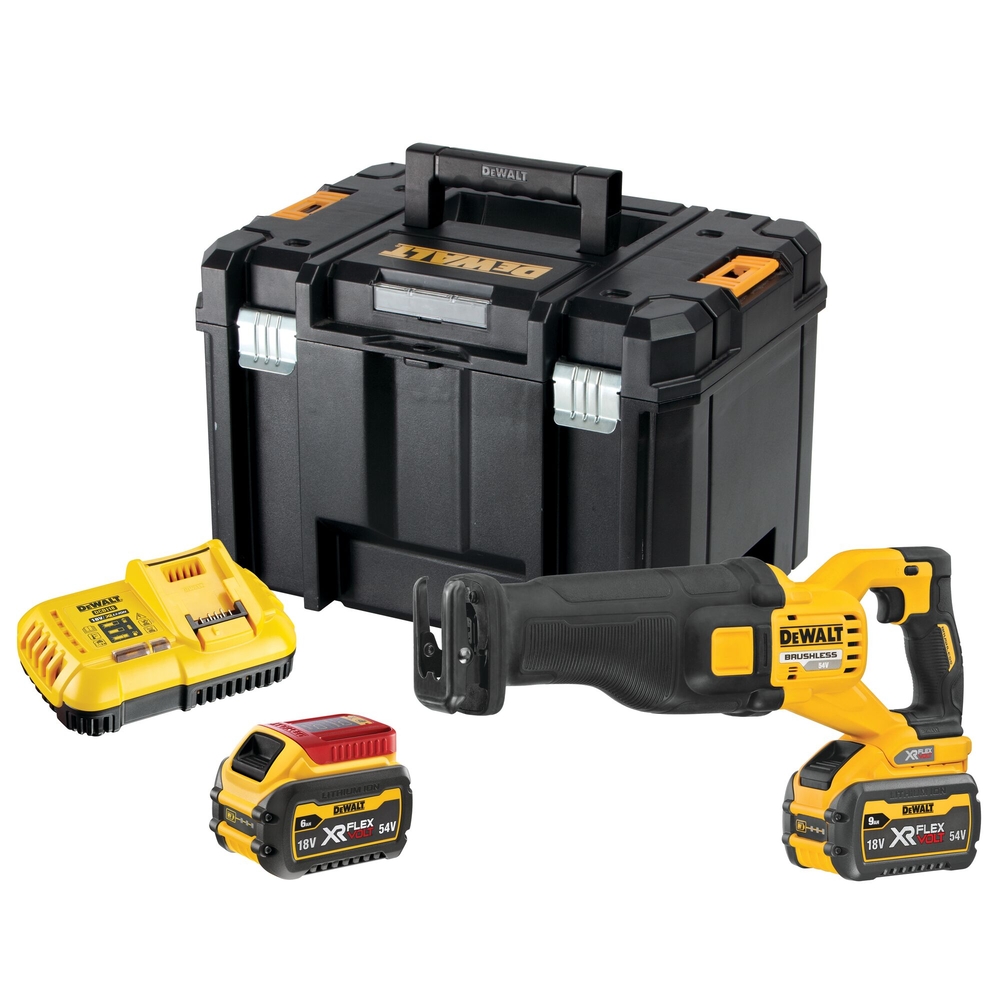 Scie sabre XR FLEXVOLT 54 V 3 Ah Li-Ion Brushless - DCS389X2-QW - DEWALT
