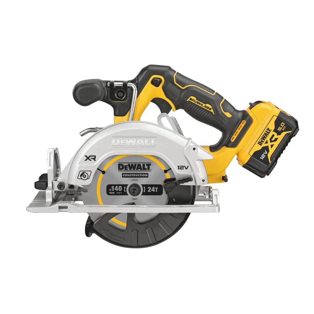 Scie circulaire XR 12 V 5 Ah Li-Ion Brushless 140 mm - DCS512P2-QW - DEWALT