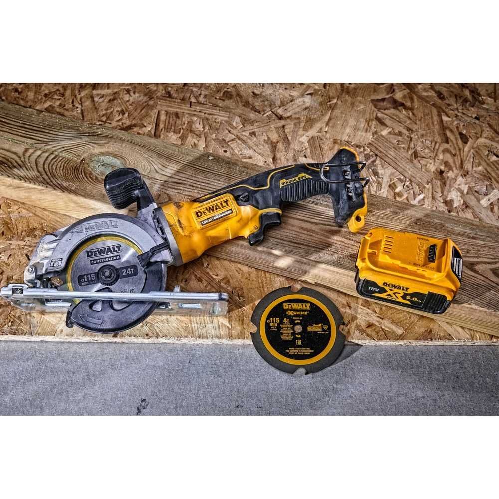 Scie circulaire XR 18 V Brushless 115 mm - DCS571NT-XJ - DEWALT