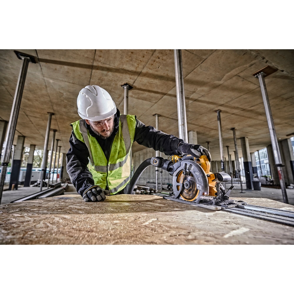 Scie circulaire XR FLEXVOLT 54 V Brushless 190 mm - compatible rail de guidage - DCS579NT-XJ - DEWALT