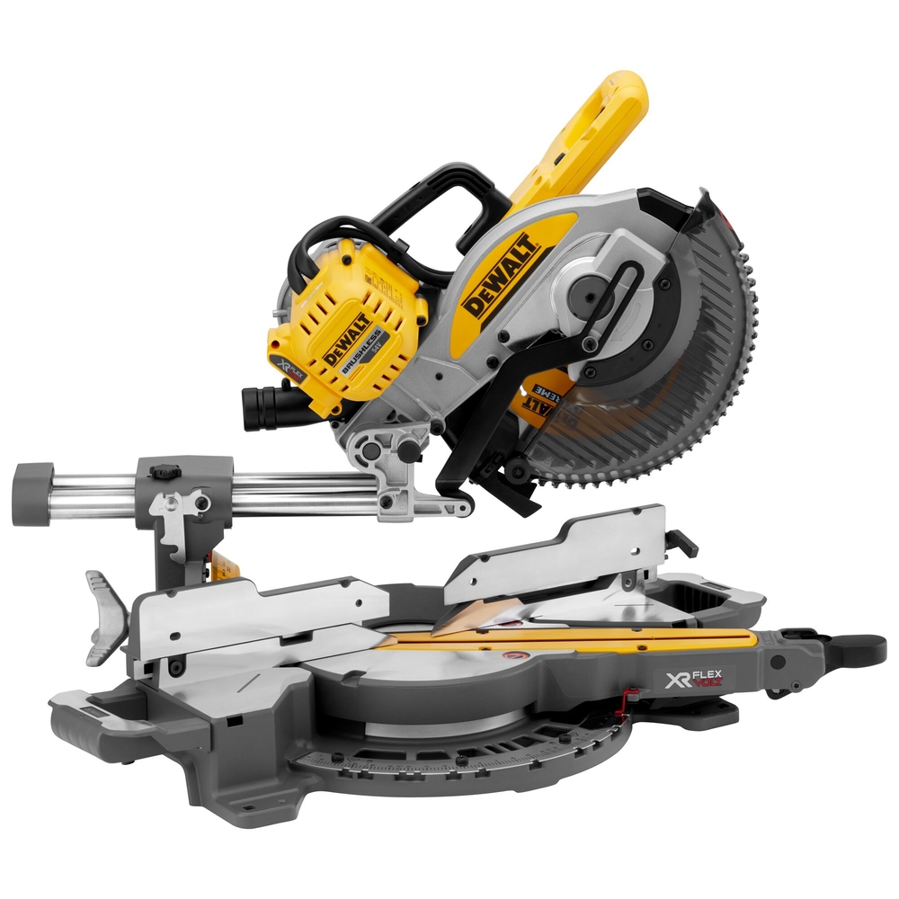 Scie à onglets radiale XR FLEXVOLT 54 V Brushless 250 mm - DCS727N-XJ - DEWALT