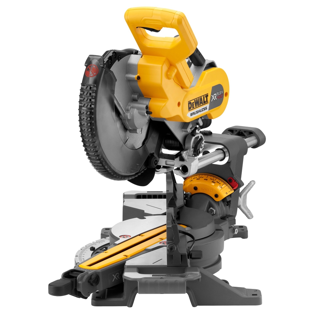 Scie à onglets radiale XR FLEXVOLT 54 V 2 Ah Li-Ion Brushless 250 mm - DCS727T2-QW - DEWALT