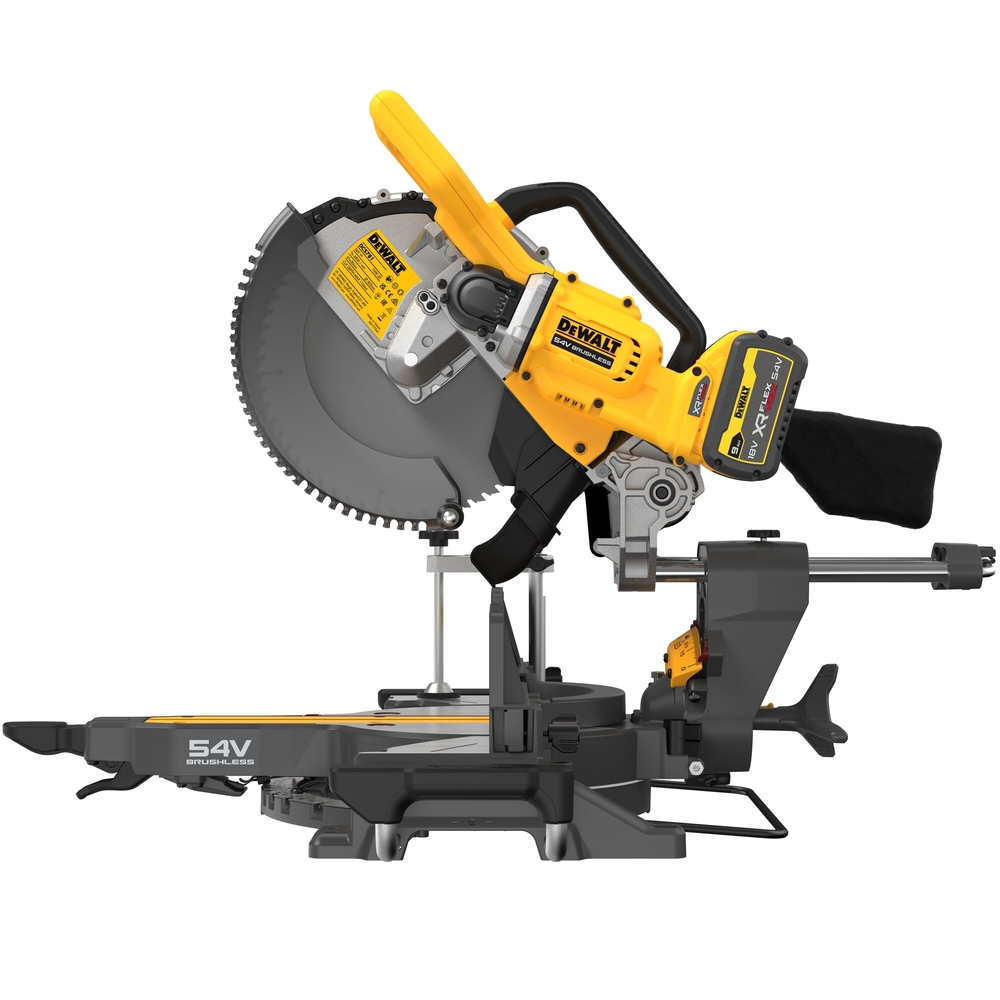 Scie à onglets XR FLEXVOLT 54 V 3 Ah Li-Ion Brushless 305 mm - DCS781X2-QW - DEWALT