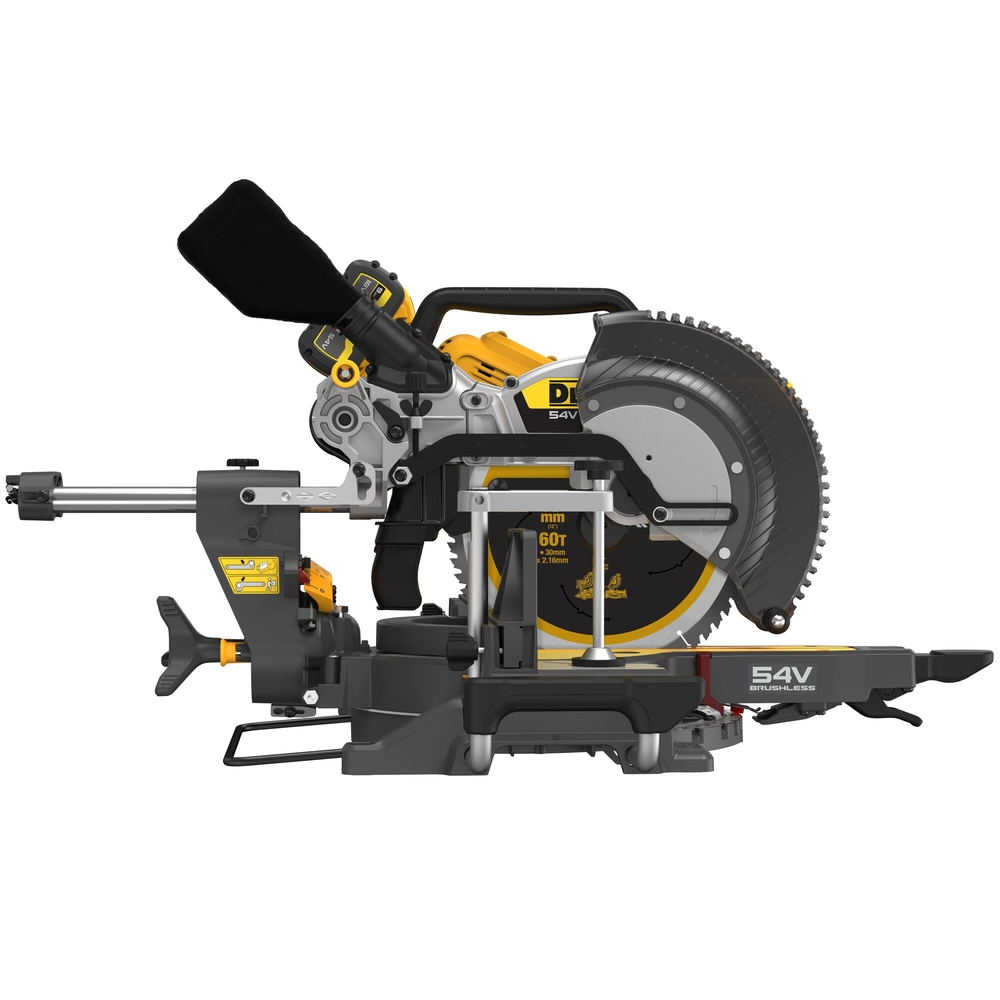 Scie à onglets XR FLEXVOLT 54 V 3 Ah Li-Ion Brushless 305 mm - DCS781X2-QW - DEWALT