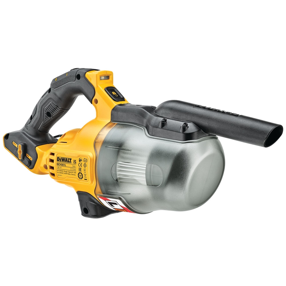 Aspirateur à main XR 18 V - classe L - DCV501LN-XJ - DEWALT