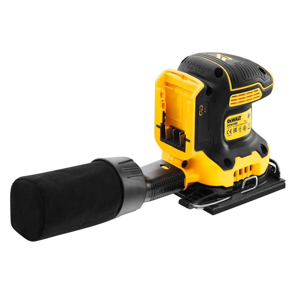 Ponceuse 1/4 de feuille XR 18 V Brushless - DCW200NT-XJ - DEWALT
