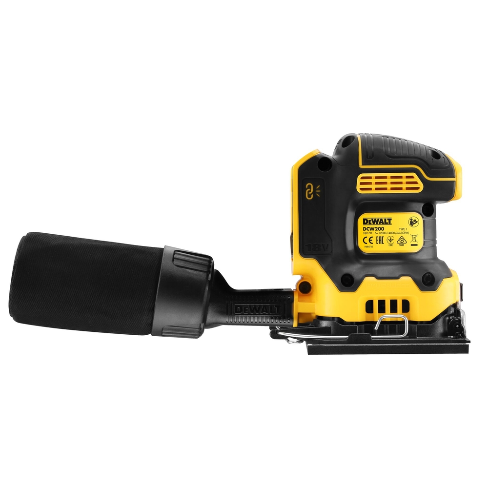 Ponceuse 1/4 de feuille XR 18 V 5 Ah Li-Ion Brushless - DCW200P2-QW - DEWALT