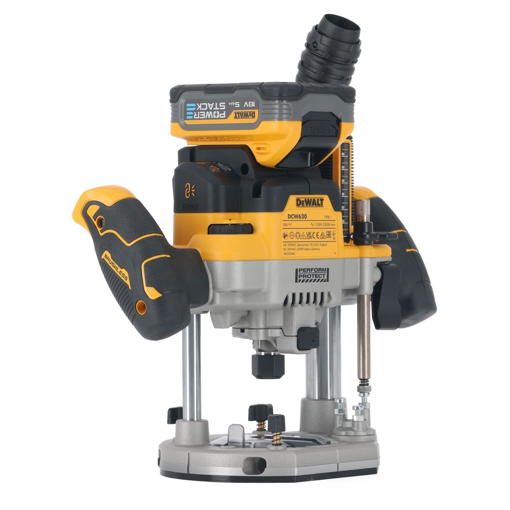 Défonceuse XR 18V 5Ah Li-Ion Brushless 8-12 mm - POWERSTACK - DCW620H2-QW - DEWALT