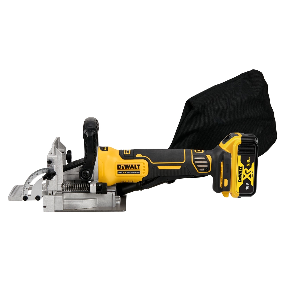 Fraiseuse à lamelles XR 18 V 5 Ah Li-Ion Brushless - DCW682P2-QW - DEWALT