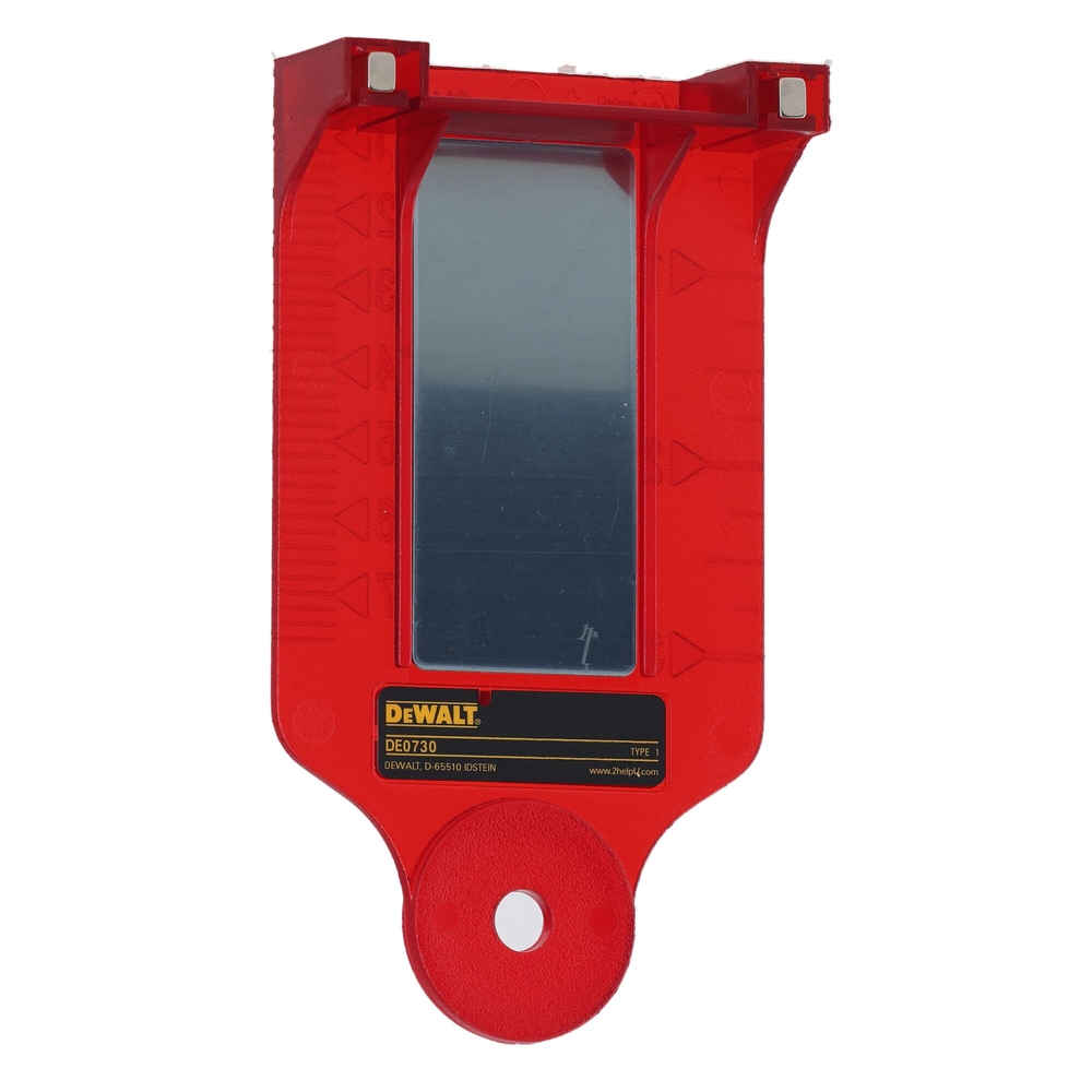 Carte cible avec base magnétique - DE0730-XJ - DEWALT