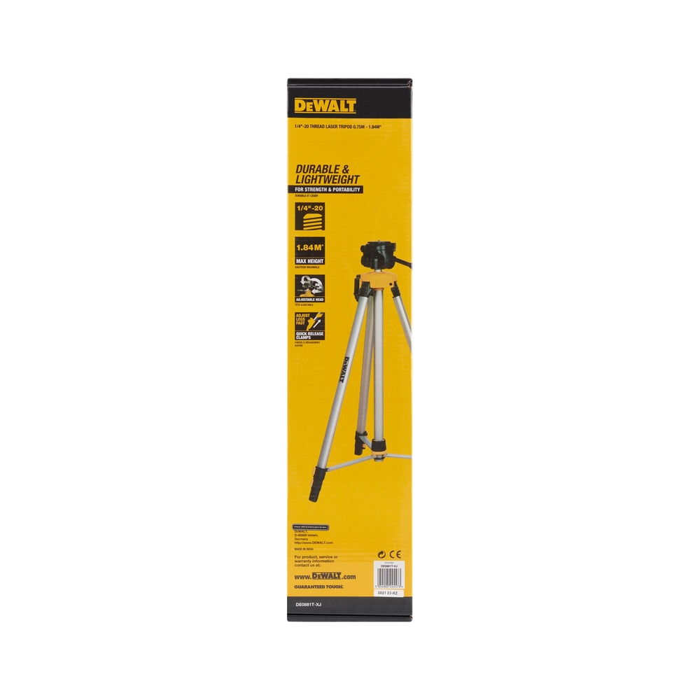 Trépied télescopique aluminium - DE0881T-XJ - DEWALT
