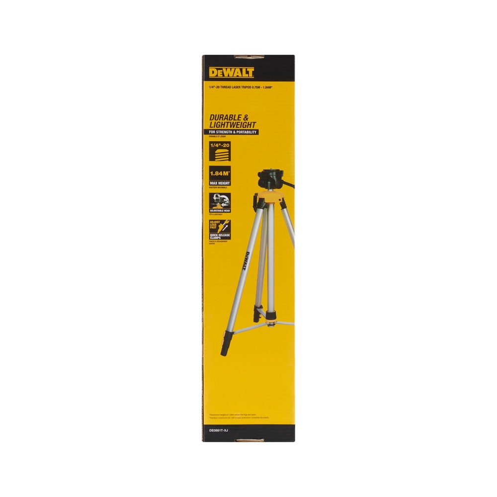Trépied télescopique aluminium - DE0881T-XJ - DEWALT
