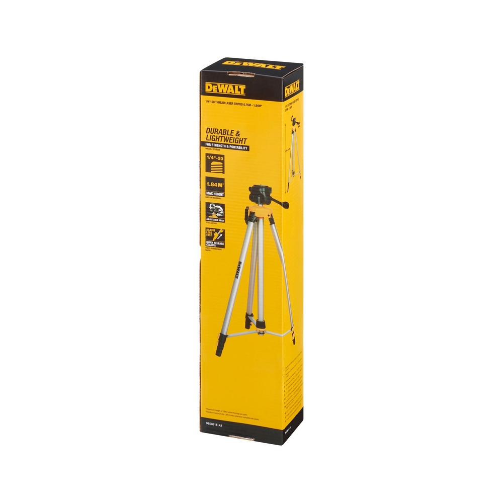 Trépied télescopique aluminium - DE0881T-XJ - DEWALT