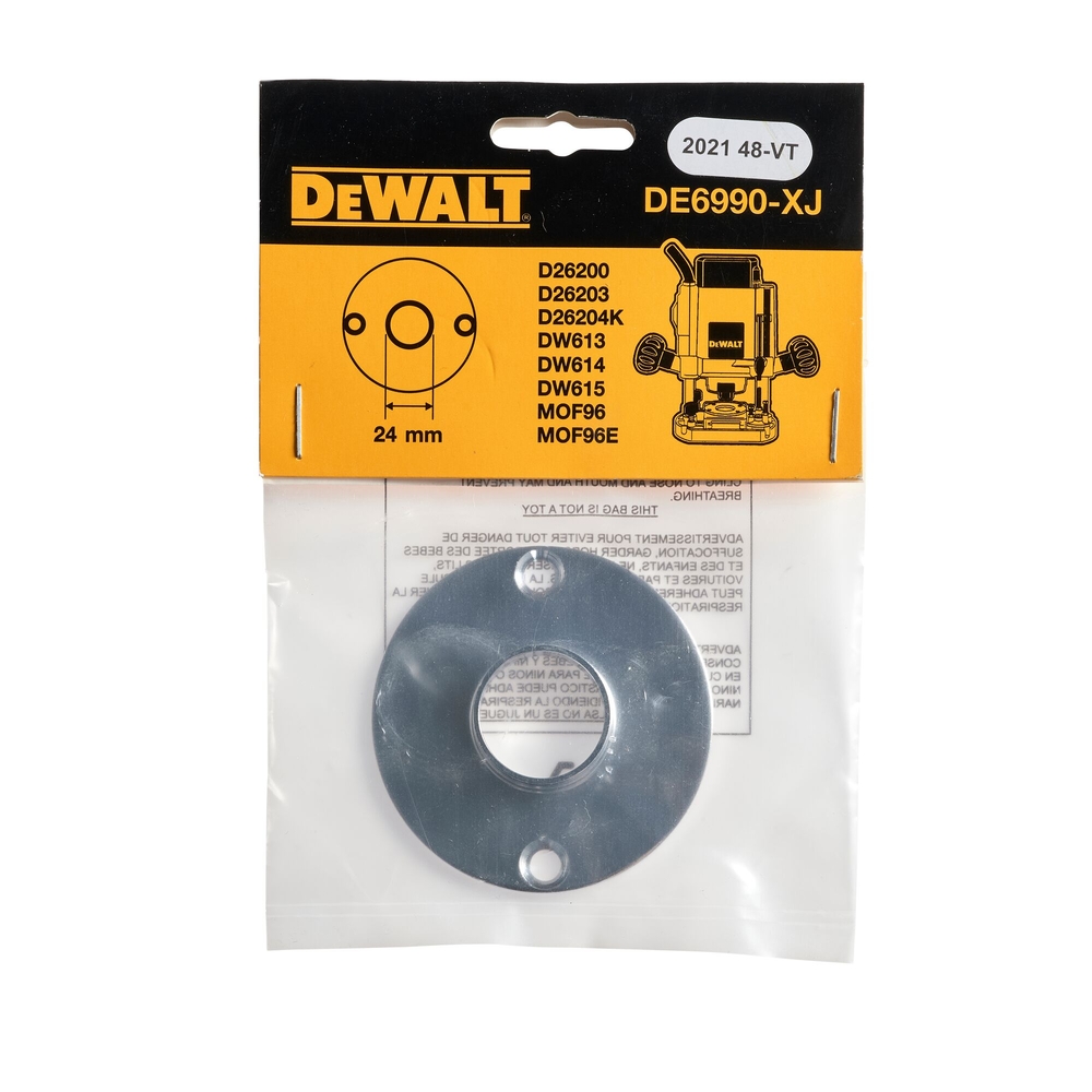 Douille de copiage 24 mm - compatible avec D26204 / D26200 / D26203 / DW615 - DE6990-XJ - DEWALT