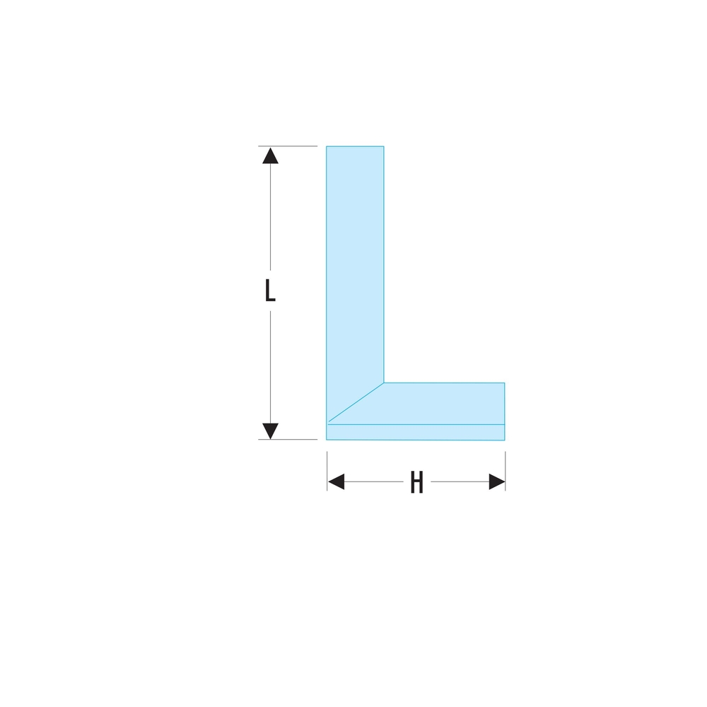 Equerre droite onglet inox 200mm - Par 5 - FACOM - DELA.1223.01