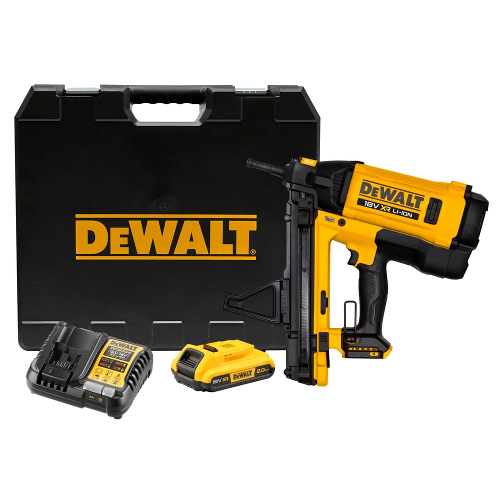 Cloueur à gaz béton et acier XR18V 2Ah Li-ion - DGN845D1-QW - DEWALT