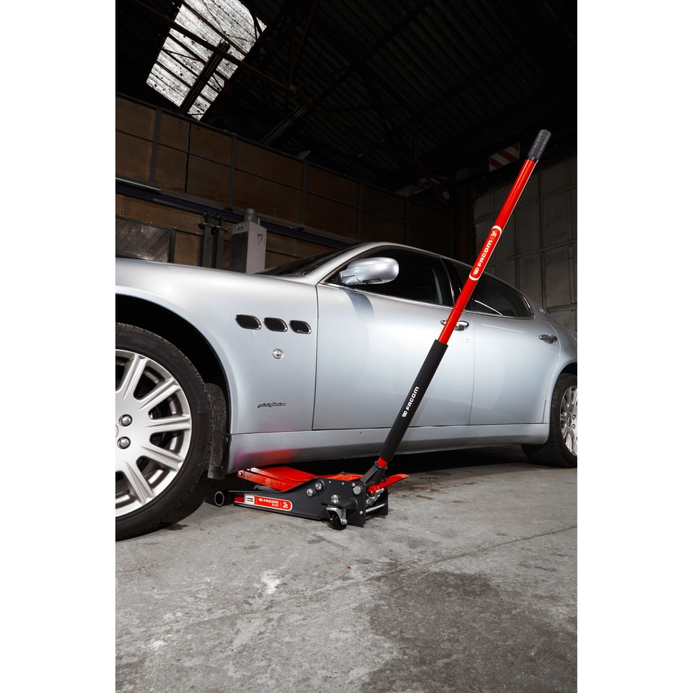 Cric rouleur compact extra-plat 2 tonnes - FACOM - DL.2LP