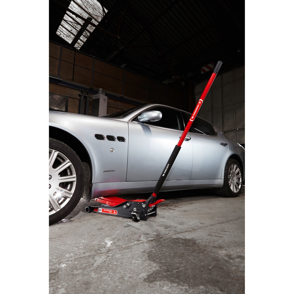 Cric rouleur compact extra-plat 2 tonnes - FACOM - DL.2LP