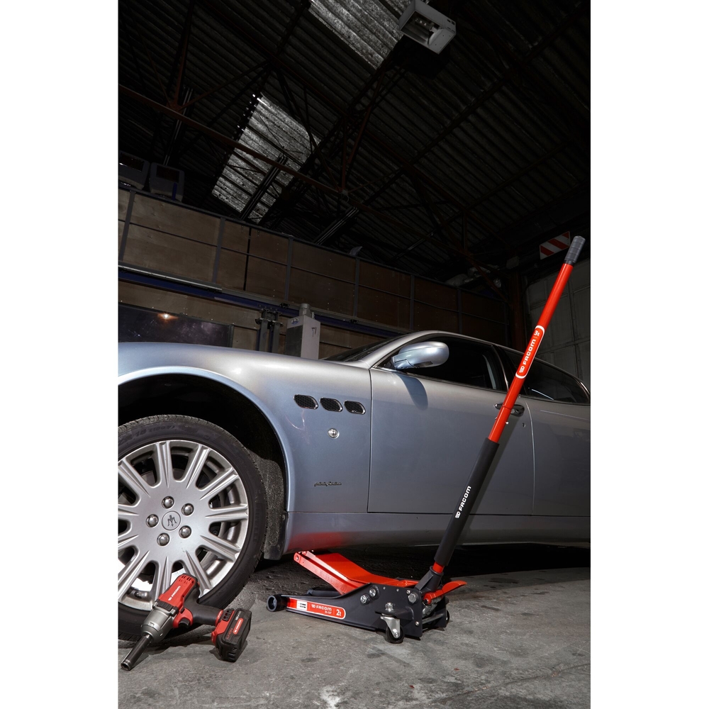 Cric rouleur compact extra-plat 2 tonnes - FACOM - DL.2LP