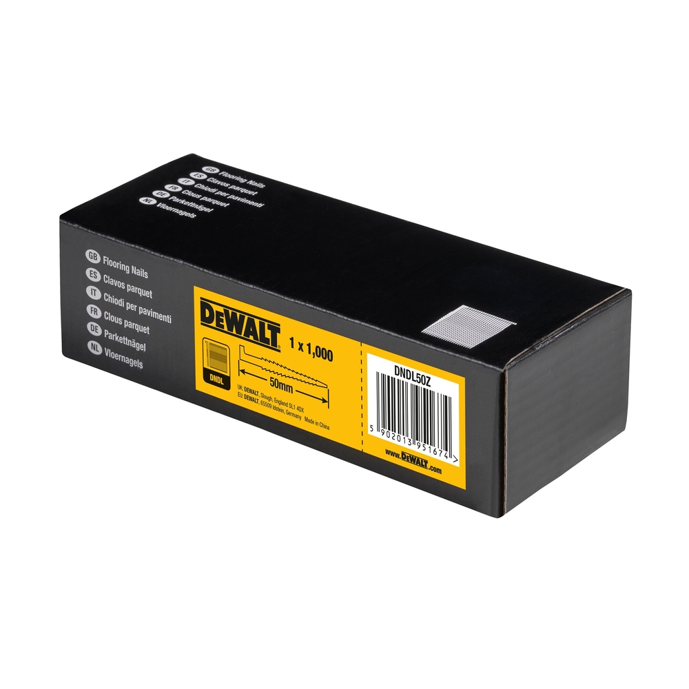 Pointes parquet 50 mm - DNDL50Z - DEWALT