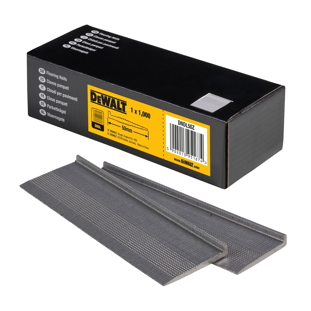 Pointes parquet 50 mm - DNDL50Z - DEWALT