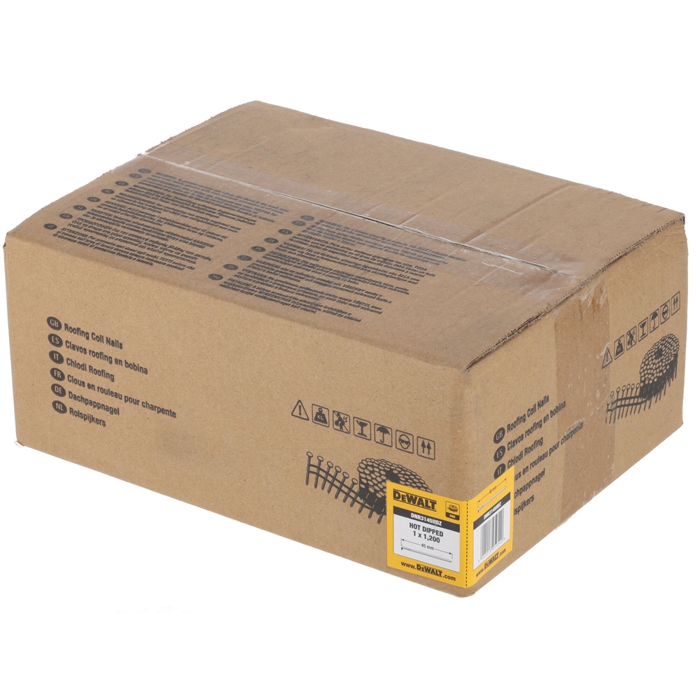Pointes en rouleau galvanisées à chaud 3,1 x 45 mm - DNR3145HDZ - DEWALT