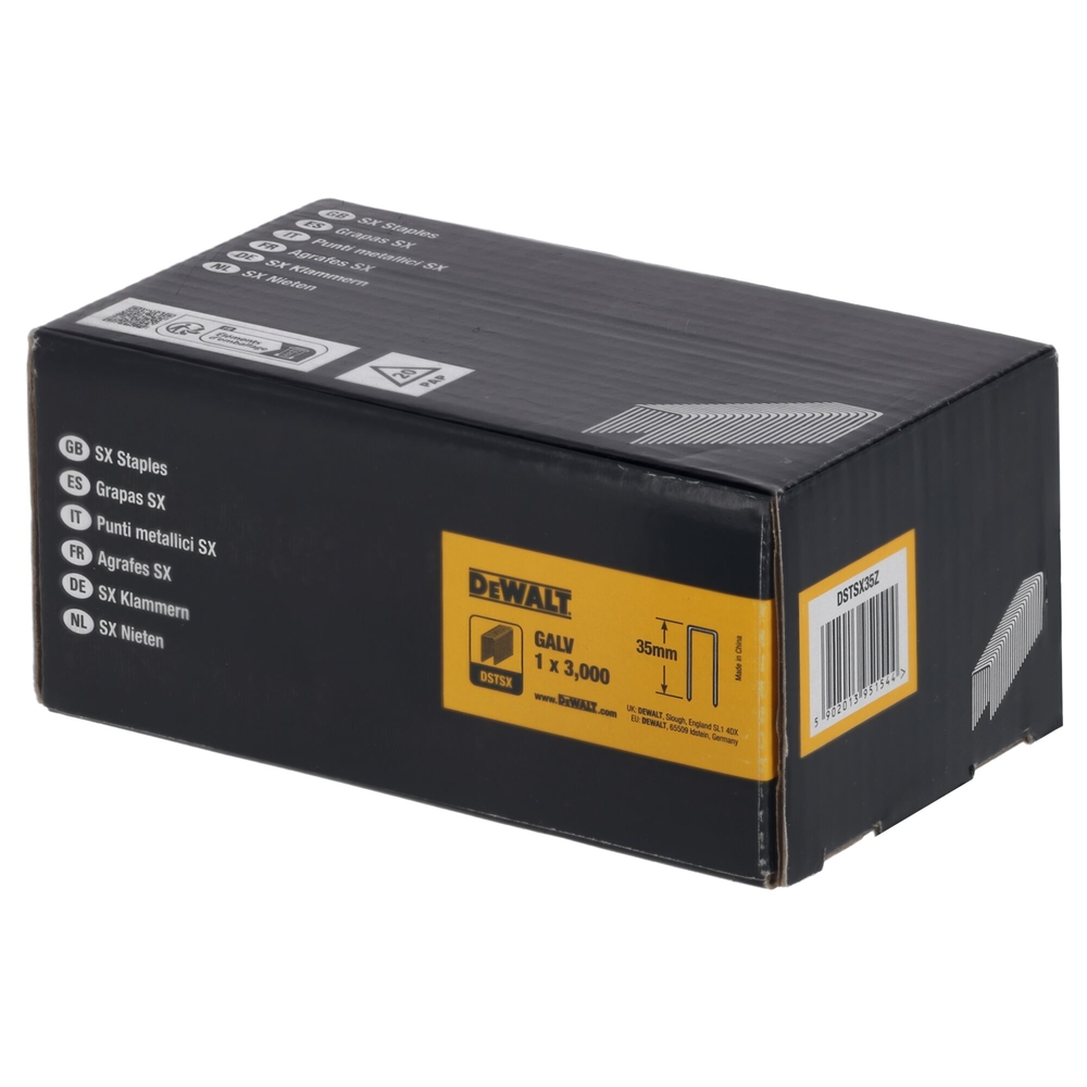 Agrafes 5,6 x 35 mm - DSTSX35Z - DEWALT