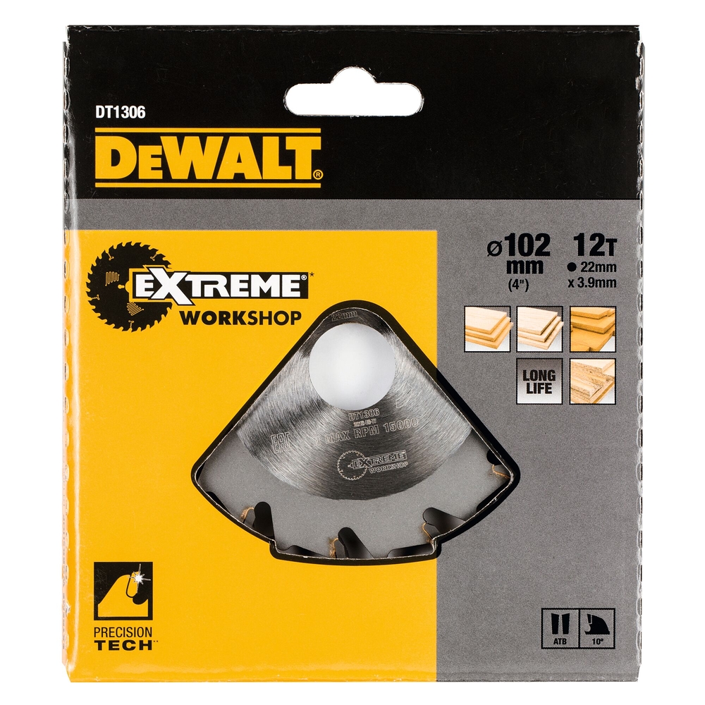 Fraise 102x22 mm pour DW682K-QS - DT1306-QZ - DEWALT