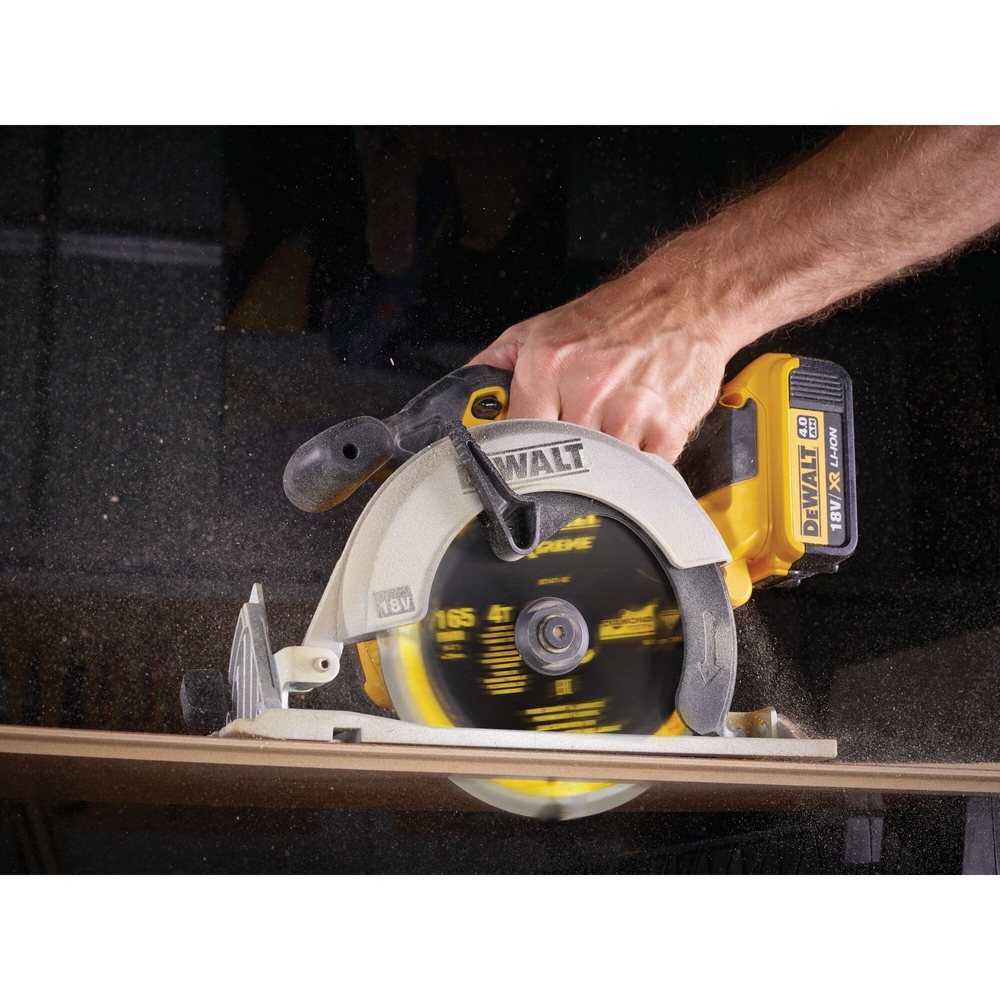 Lame de scie circulaire portative denture diamant 165 x 20 mm 4 dents - DT1471-QZ - DEWALT