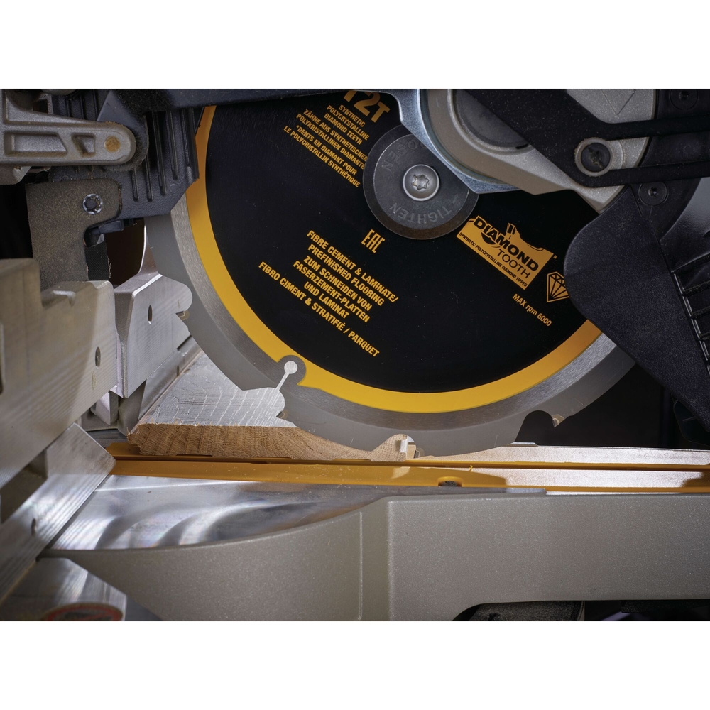 Lame de scie circulaire denture diamant, 250 x 30 mm, 12 dents - DT1474-QZ - DEWALT