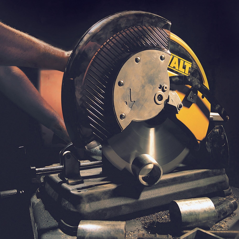 Lame de scie circulaire stationnaire carbure 355 x 25,4 mm, 90 dents, TCG/métal - DT1927-QZ - DEWALT