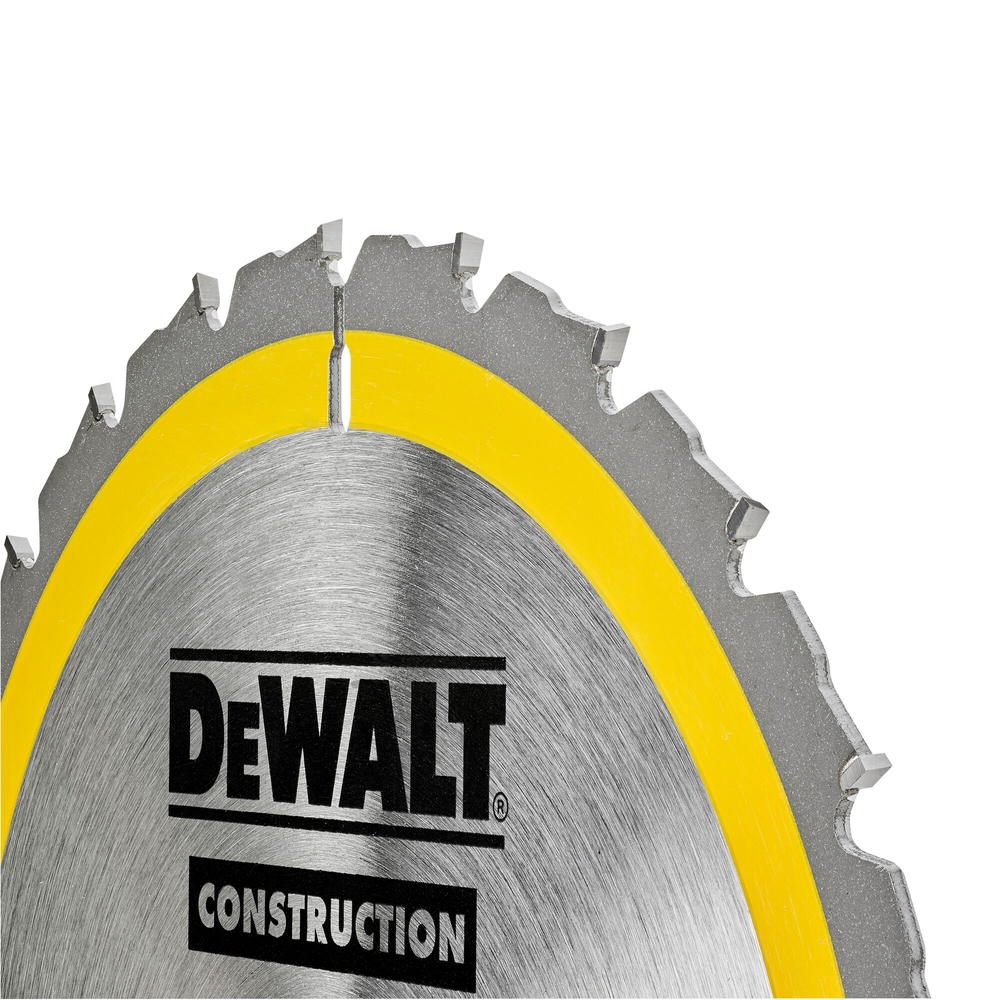 Lames de scie circulaire stationnaire carbure construction 216 x 30 mm, 24 dents - DT1952-QZ - DEWALT
