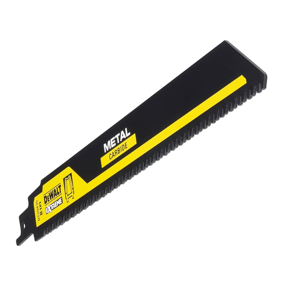 Lame de scie sabre carbure 230 mm pour le métal / 8TPI - DT20435-QZ - DEWALT