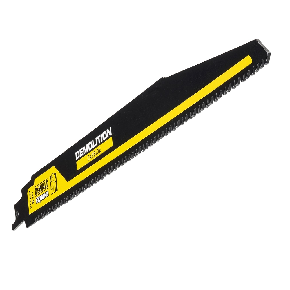 Lame de scie sabre carbure 305 mm pour le bois avec clous / 6TPI - DT20438-QZ - DEWALT