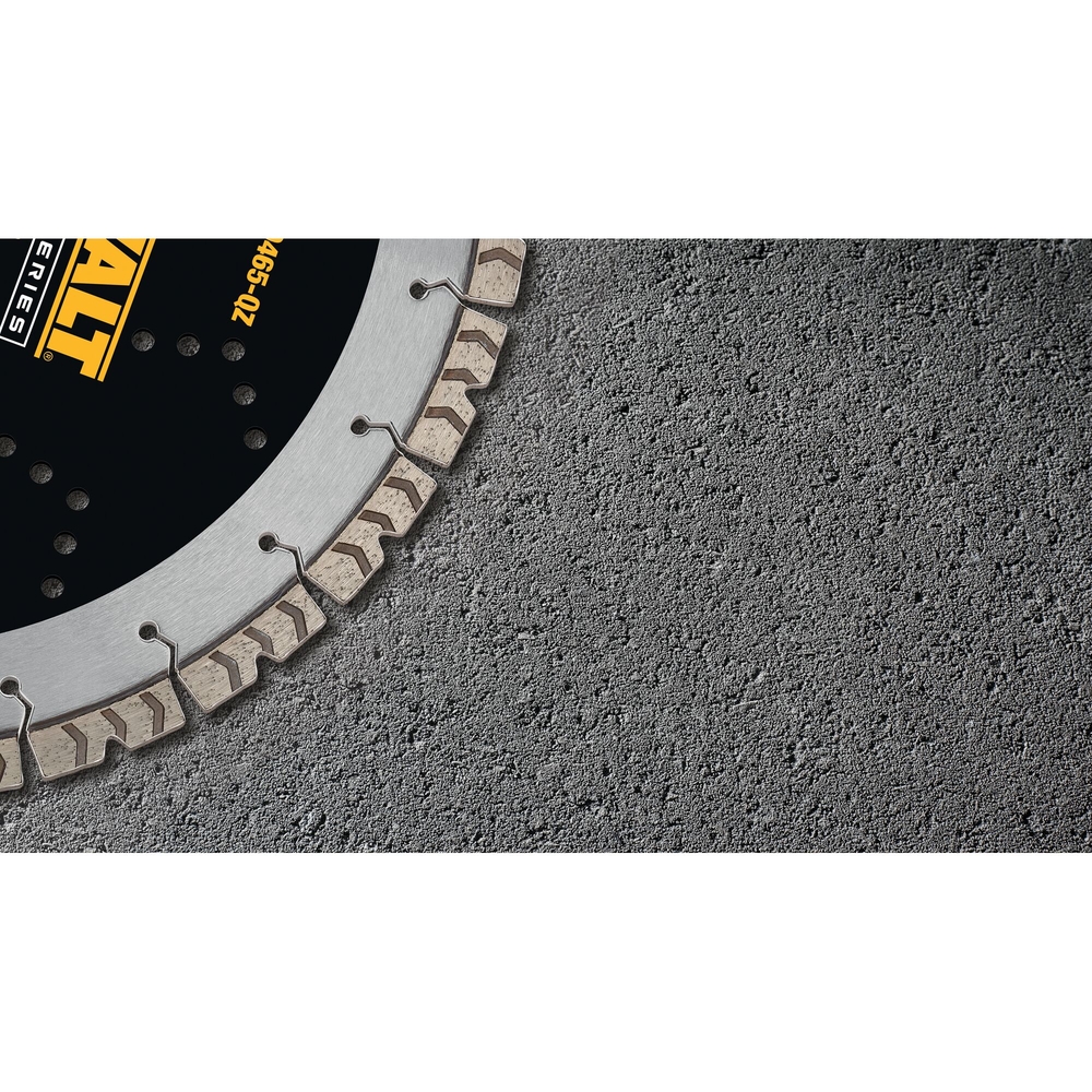 Disque béton dense ELITE diamant 355 x 25,4 mm - DT20465-QZ - DEWALT
