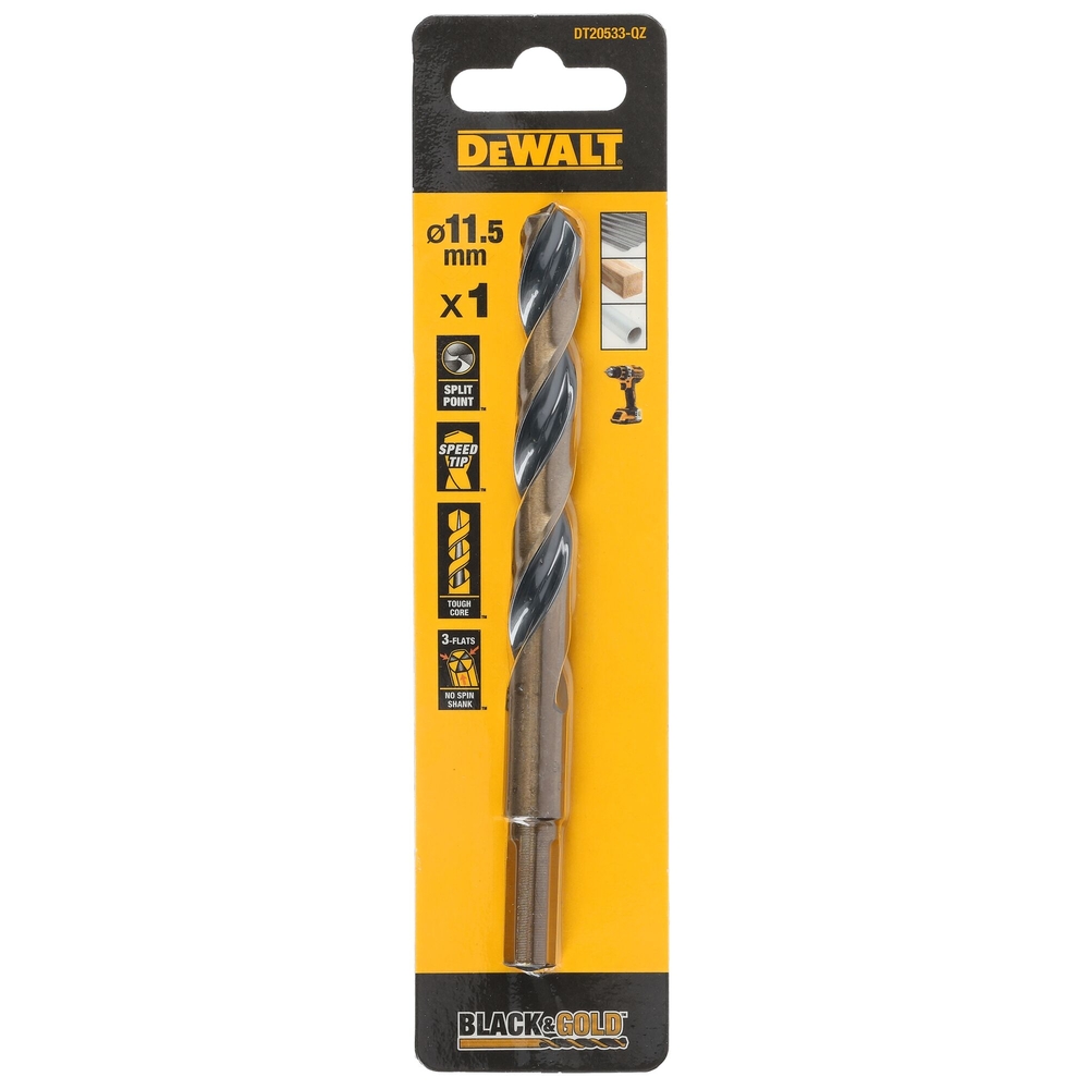 Foret HSS-G 11,5 x 94 x 142 mm - DT20533-QZ - DEWALT