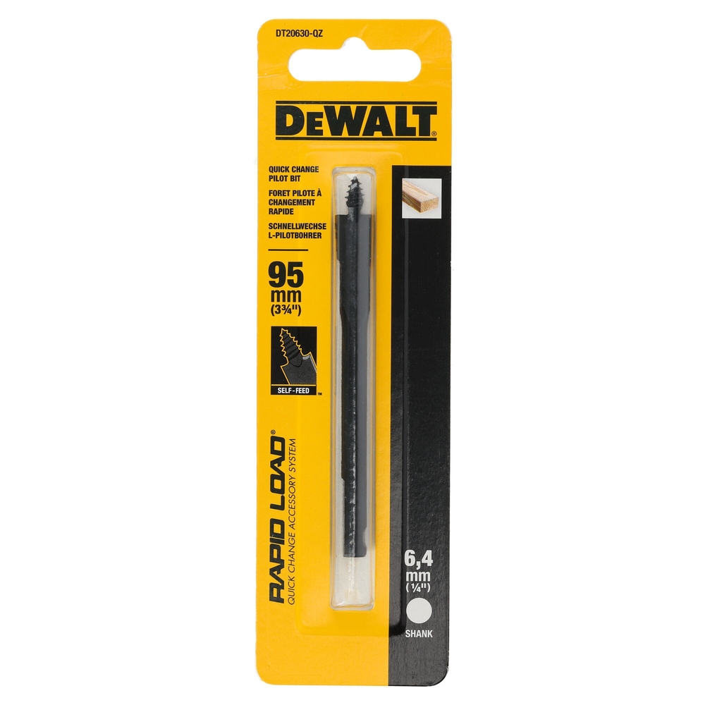 Support à changement rapide pour scies cloches 32-210 mm - DT20630-QZ - DEWALT