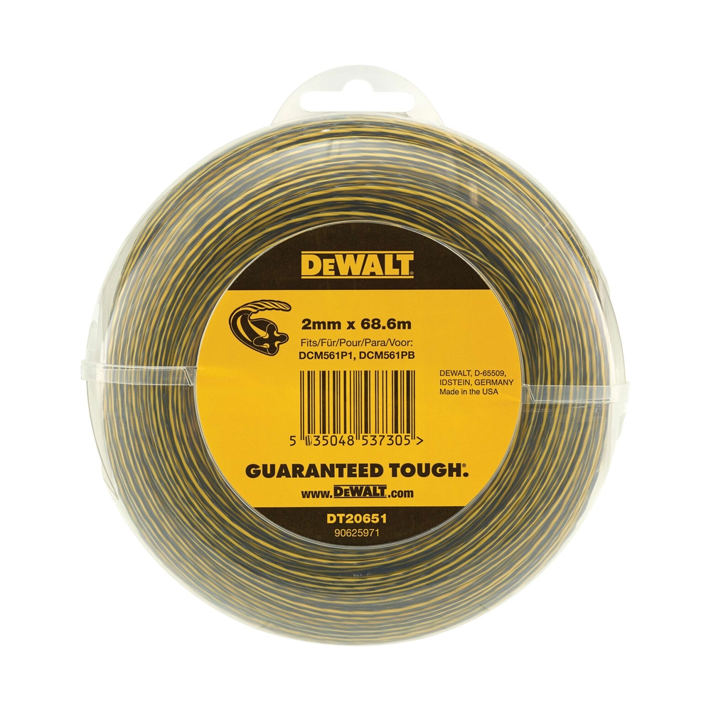 Recharge de fil coupe-bordure 2 mm x 6,8m - DT20651-QZ - DEWALT