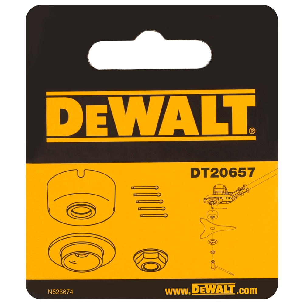 Kit d'adaptation pour lame de débroussailleuse - DT20657-QZ - DEWALT