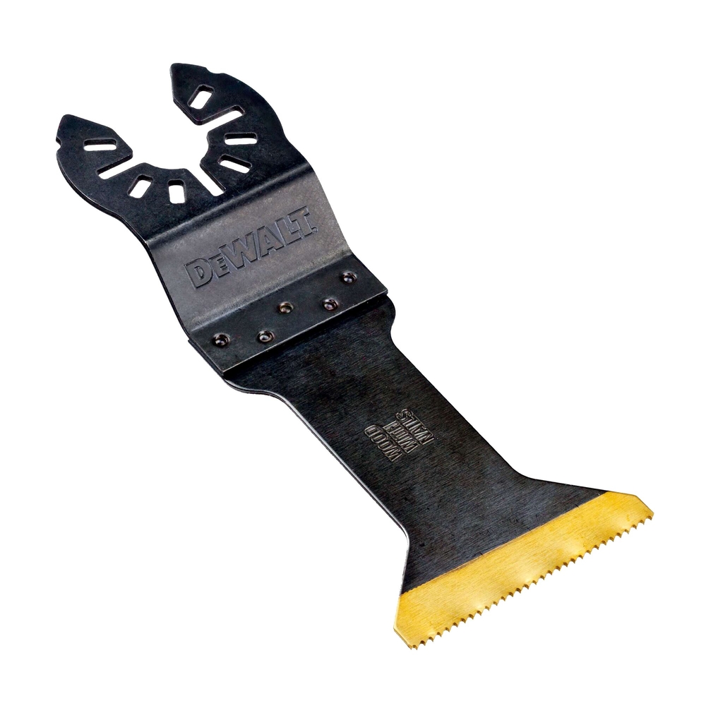 Lame titanium 44x55mm pour multi-cutter - bois avec clous, plaque de plâtre, PVC - DT20702-QZ - DEWALT