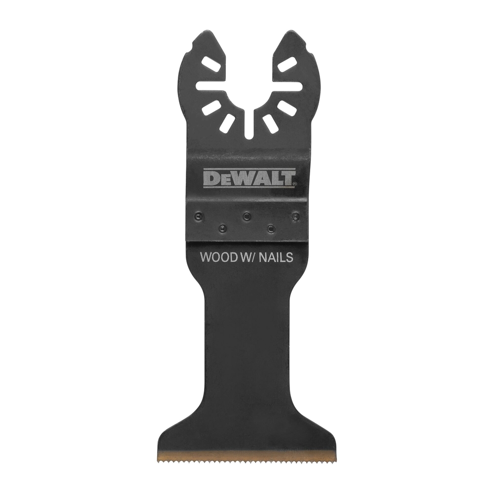 Lame titanium 44x55mm pour multi-cutter - bois avec clous, plaque de plâtre, PVC - DT20702-QZ - DEWALT