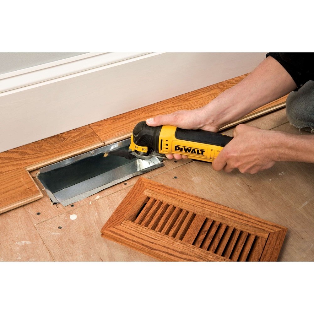 Lame titanium 44x55mm pour multi-cutter - bois avec clous, plaque de plâtre, PVC - DT20702-QZ - DEWALT