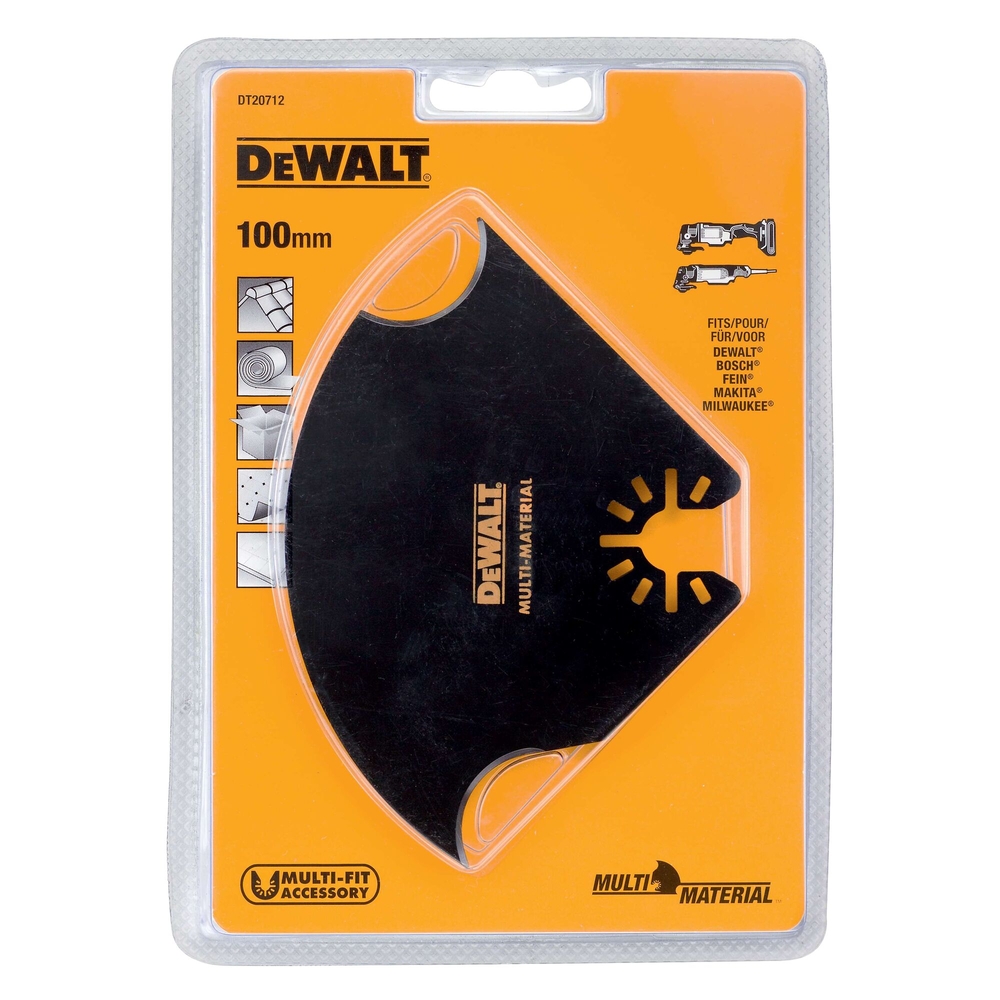 Lame Ø100 mm multi matériaux pour multi-cutter - DT20712-QZ - DEWALT
