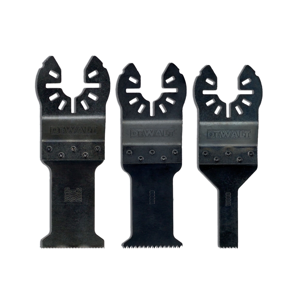 Blister 3 pièces DT20701/DT20704/DT20706 pour multi-cutter - DT20713-QZ - DEWALT
