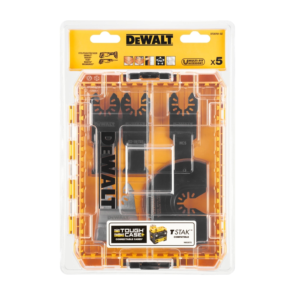 Jeu de 6 Forets SDS-Plus pour perforateurs - 2 x 6 mm ; 2 x 8 mm ; 2 x 10 mm - DT20761-QZ - DEWALT