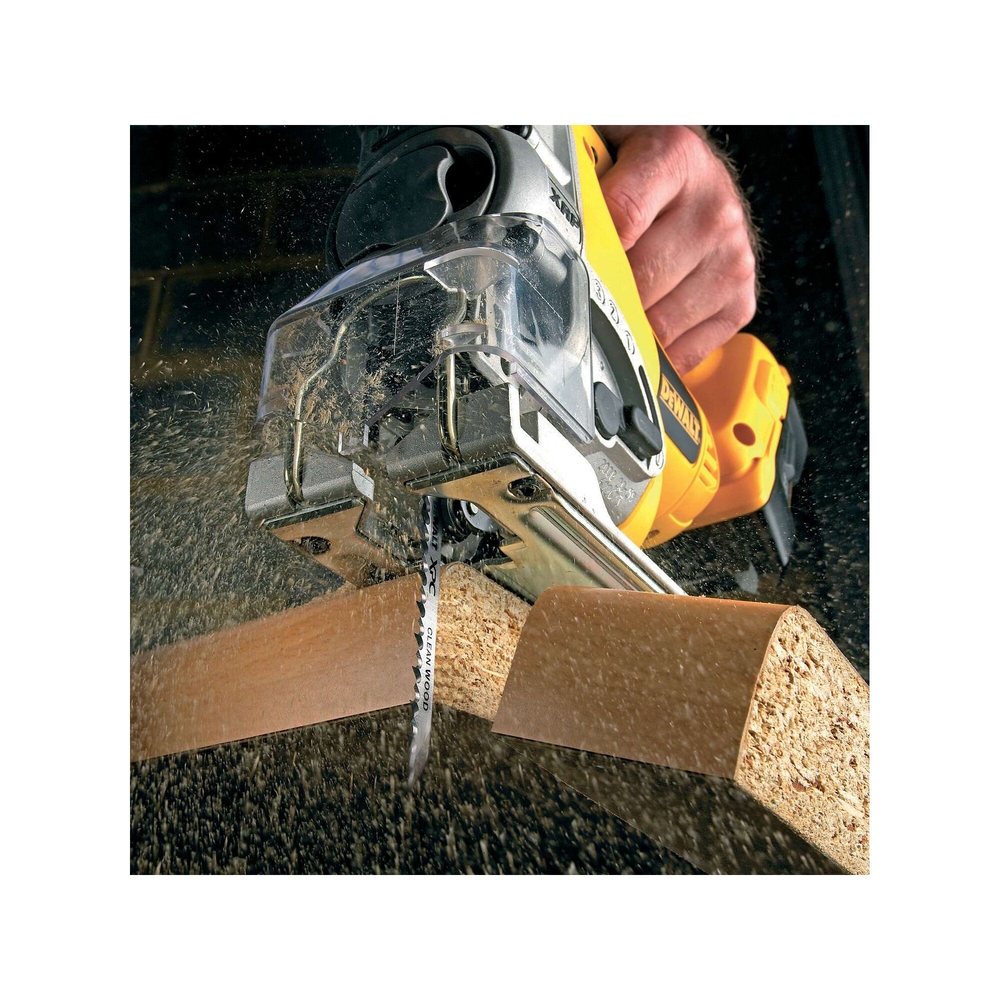 Lame scie sauteuse XPC denture fraisée HCS profondeur de coupe < 60 mm attache T - DT2211-QZ - DEWALT