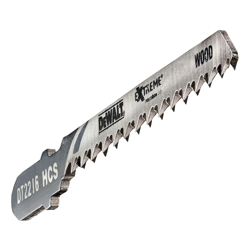 Lame de scie sauteuse XPC à chantourner HCS profondeur de coupe < 15mm attache T - DT2216-QZ - DEWALT