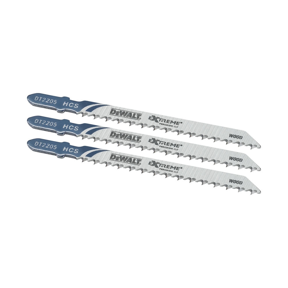 Lame scie sauteuse XPC denture rectifiée BiM profondeur de coupe <30mm attache T - DT2217-QZ - DEWALT